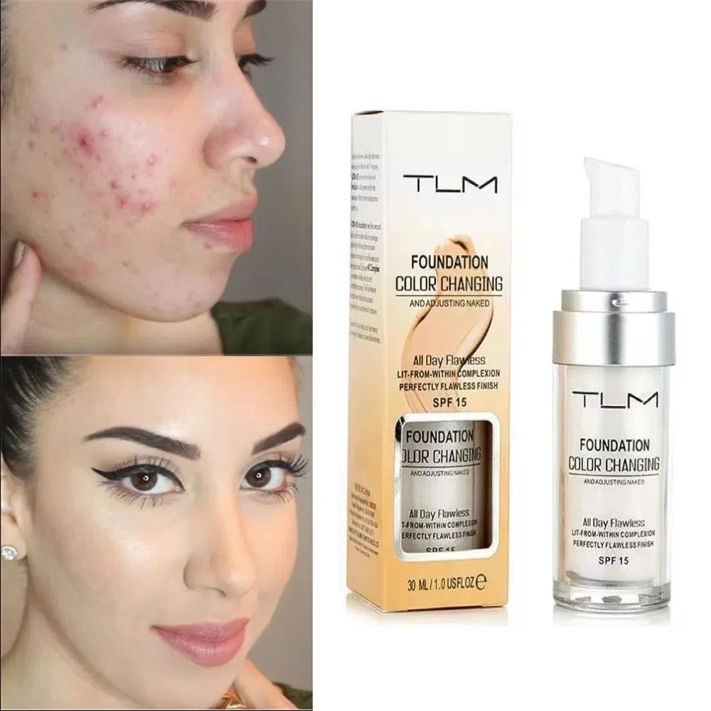 TLM Color Changing Full Cover Foundation