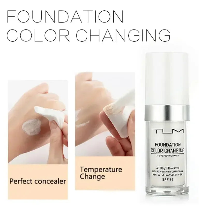 TLM Color Changing Full Cover Foundation