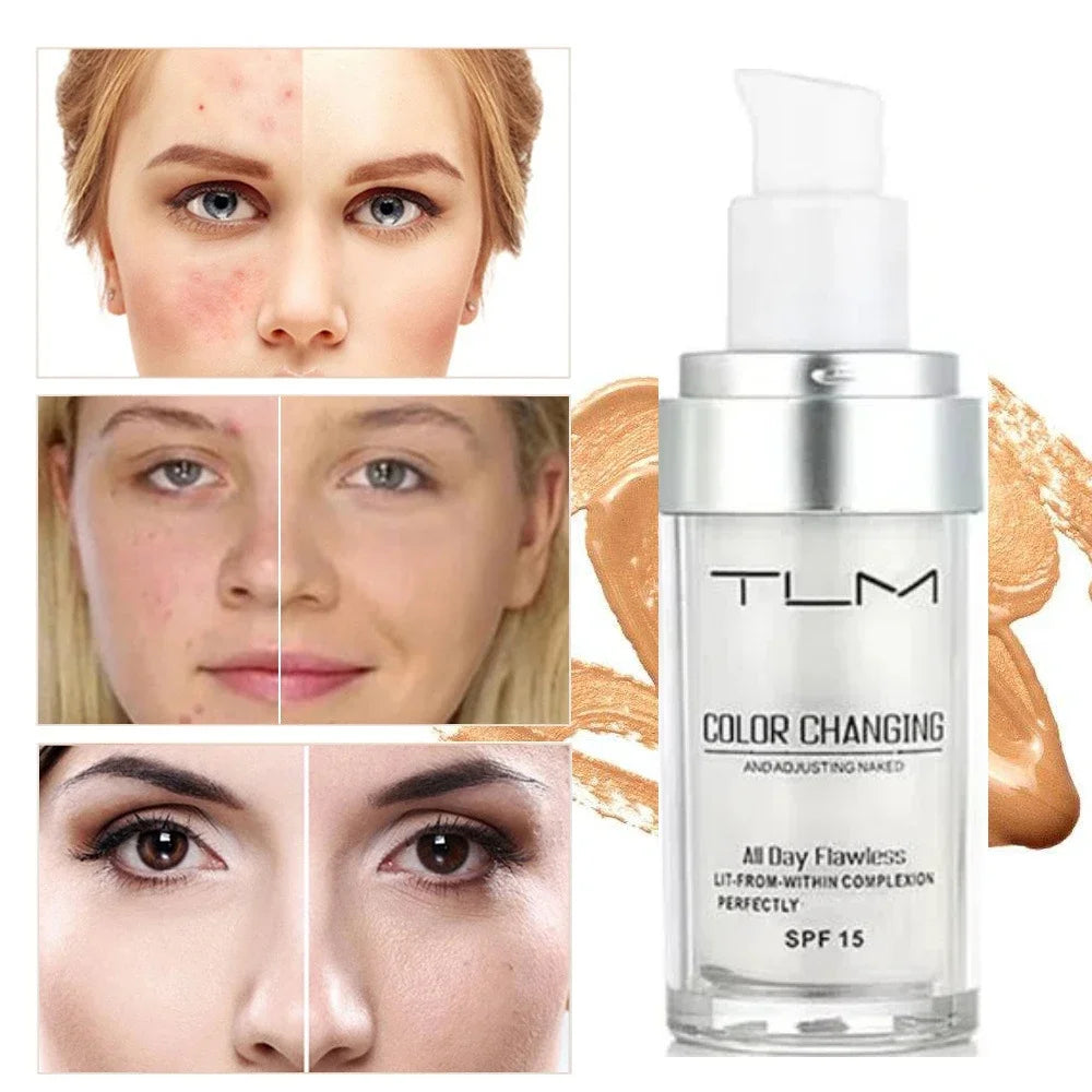 TLM Color Changing Full Cover Foundation